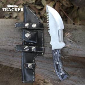 Handmade Stainless steel Tracker Knife By Tracker Knives.