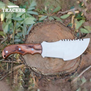 Hand-Crafted Stainless Steel Tracker Knife
