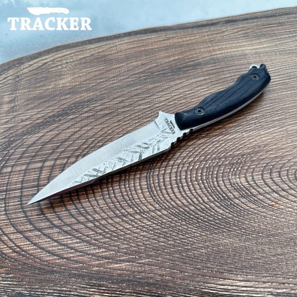 High-Quality Tactical Survival Knife with Walnut Handle