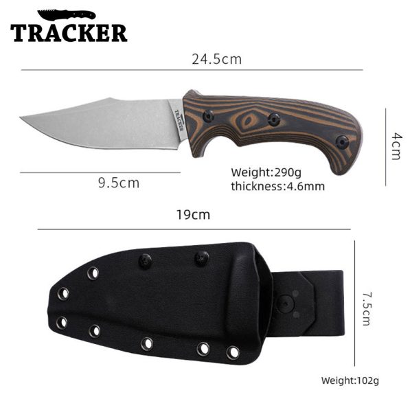 Precision Hunting Knife with High-Quality G10 Handle