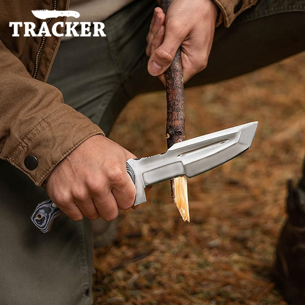 D2 Steel Tracker Knife